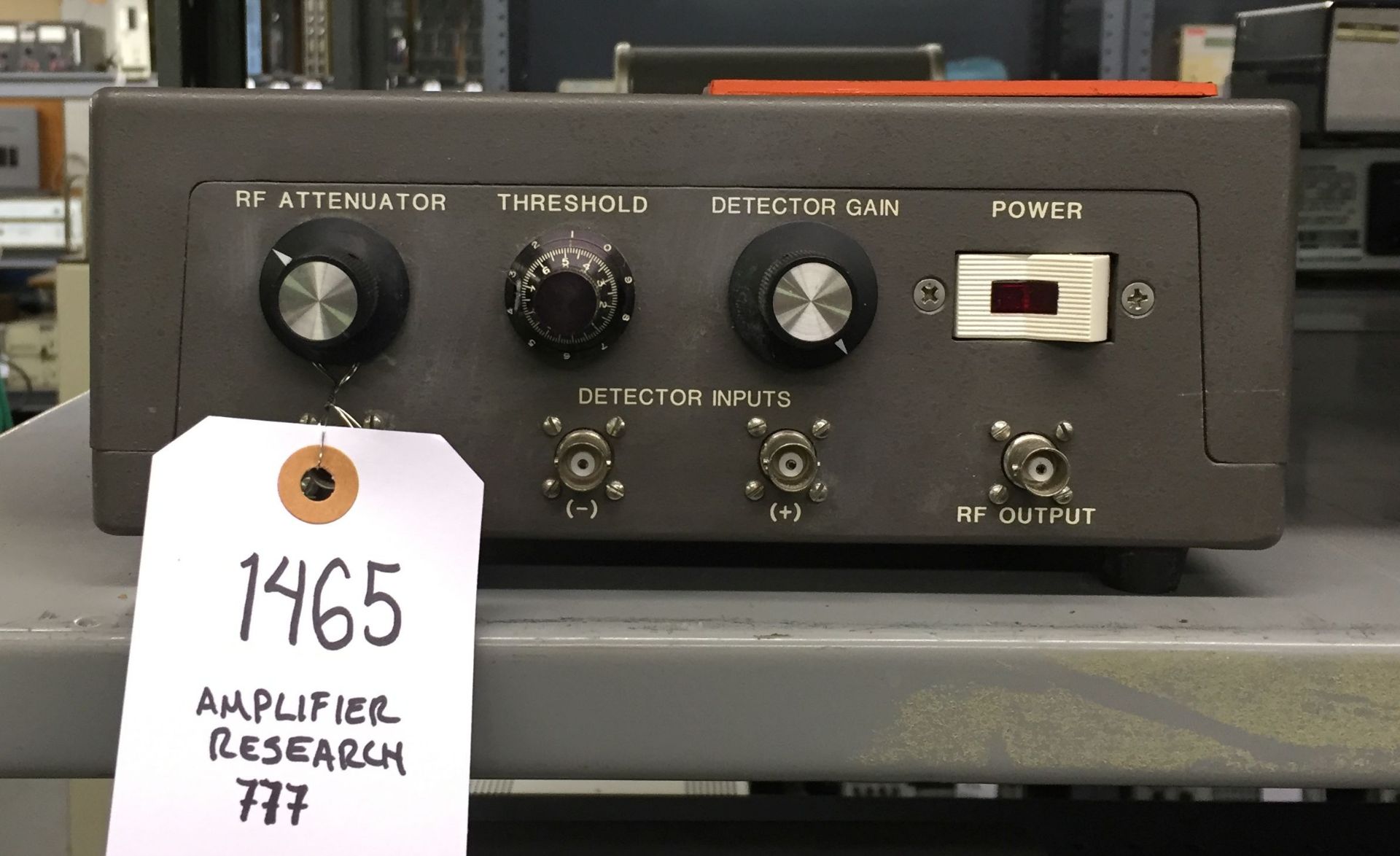 Amplifier Research 777 Leveling Preamplifier