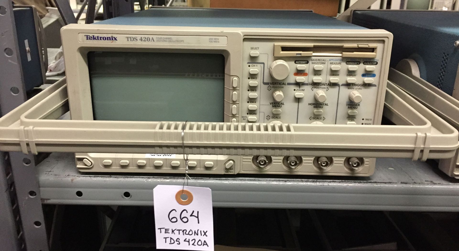 Tektronix TDS420A 4CH Digitizing Oscilloscope