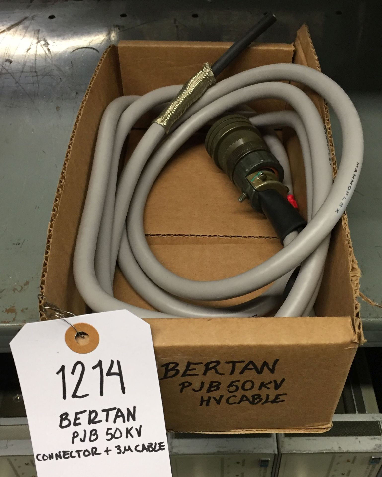 Bertan PJB50KV High Voltage Connector + Cable