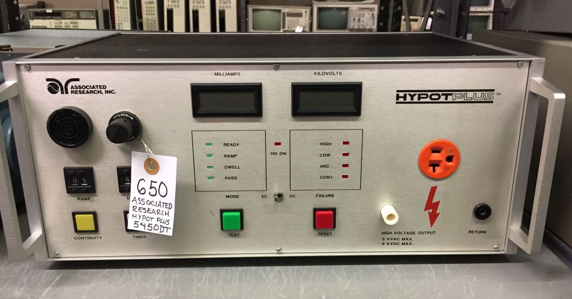 Associated Research 5450DT Hypot Plus