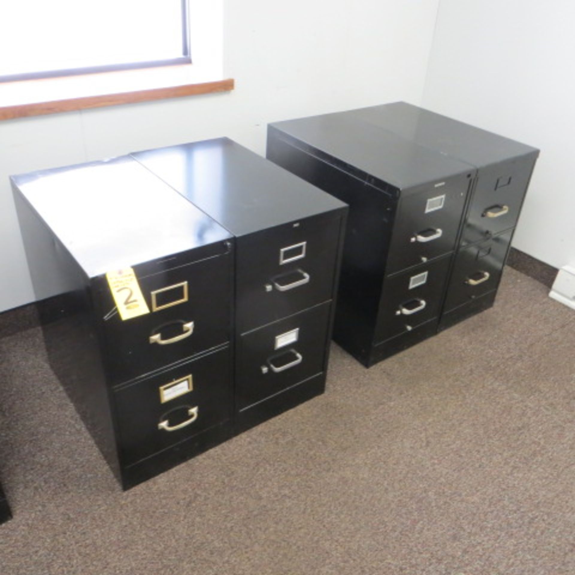 (4)-2-DRAWER LETTER FILE CABINETS