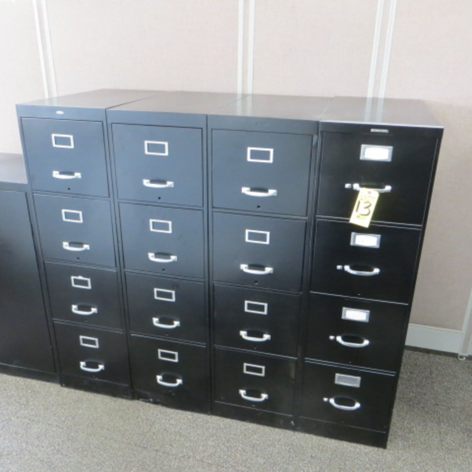 (4) 4-DRAWER LETTER FILE CABINETS