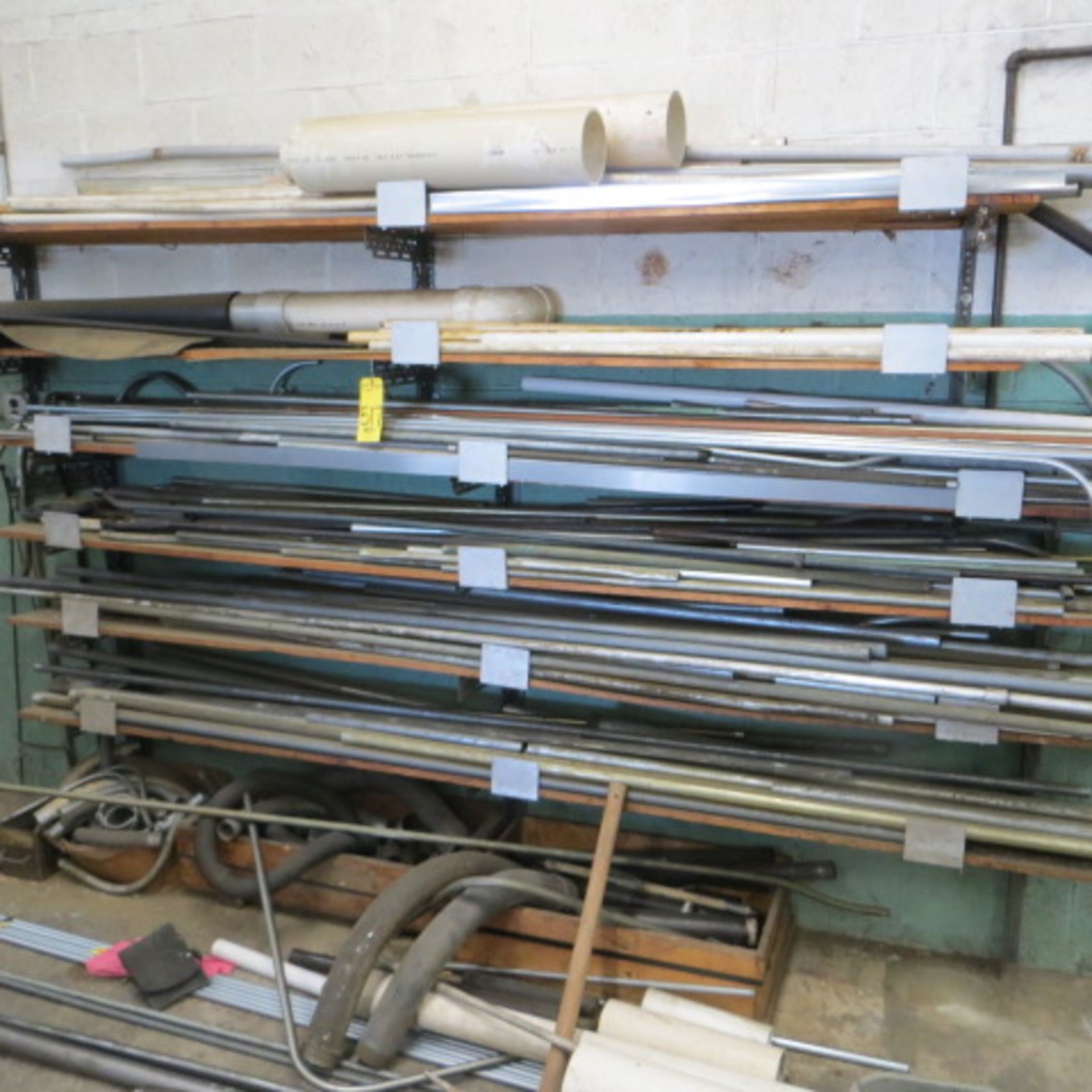 RACK OF CONDUIT AND PIPE