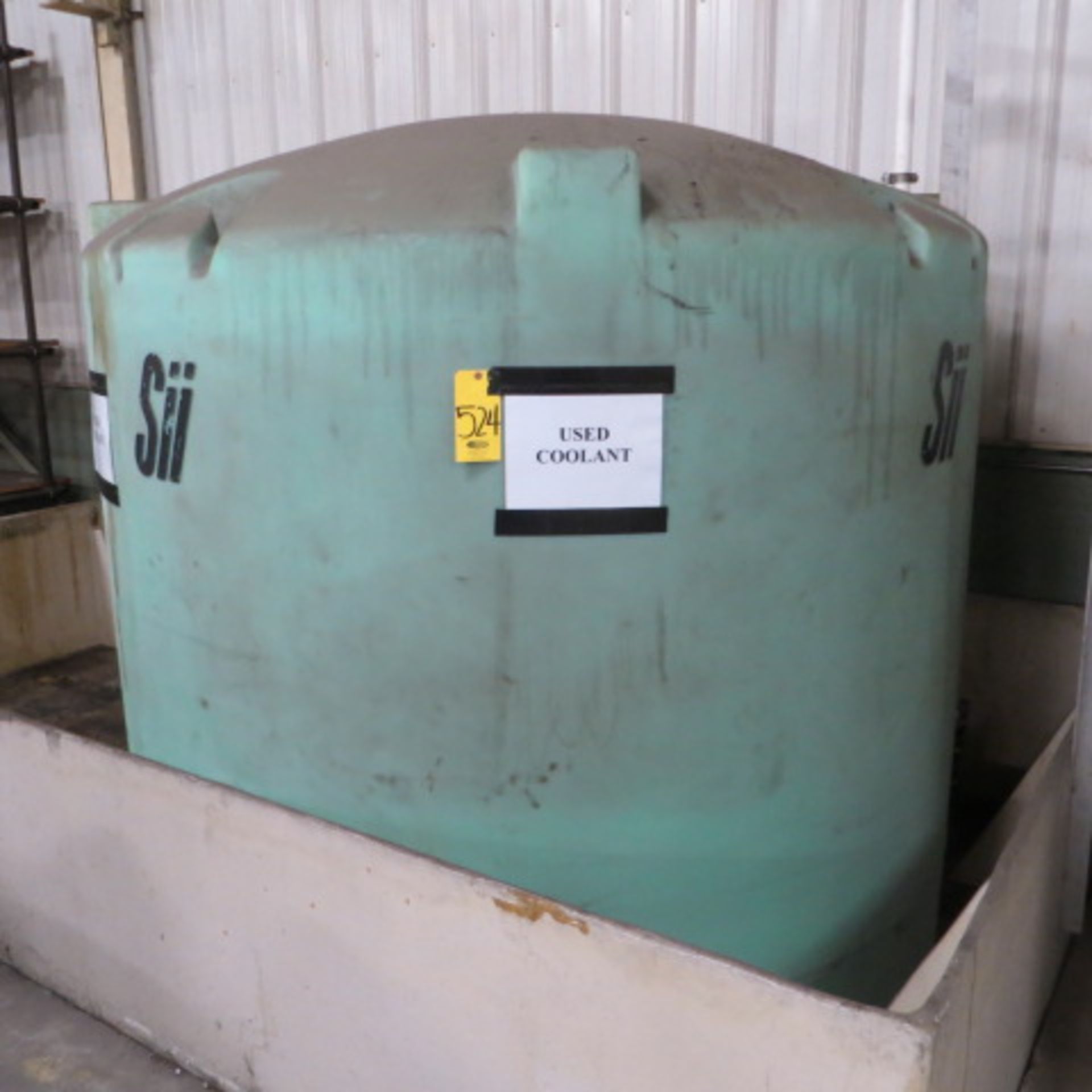 SII 1500+ GALLON (USED COOLANT TANK)