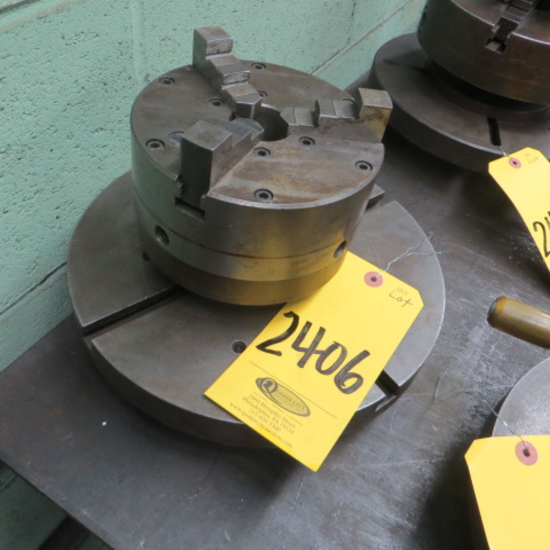 6 IN 3-JAW CHUCK AND FACE PLATE