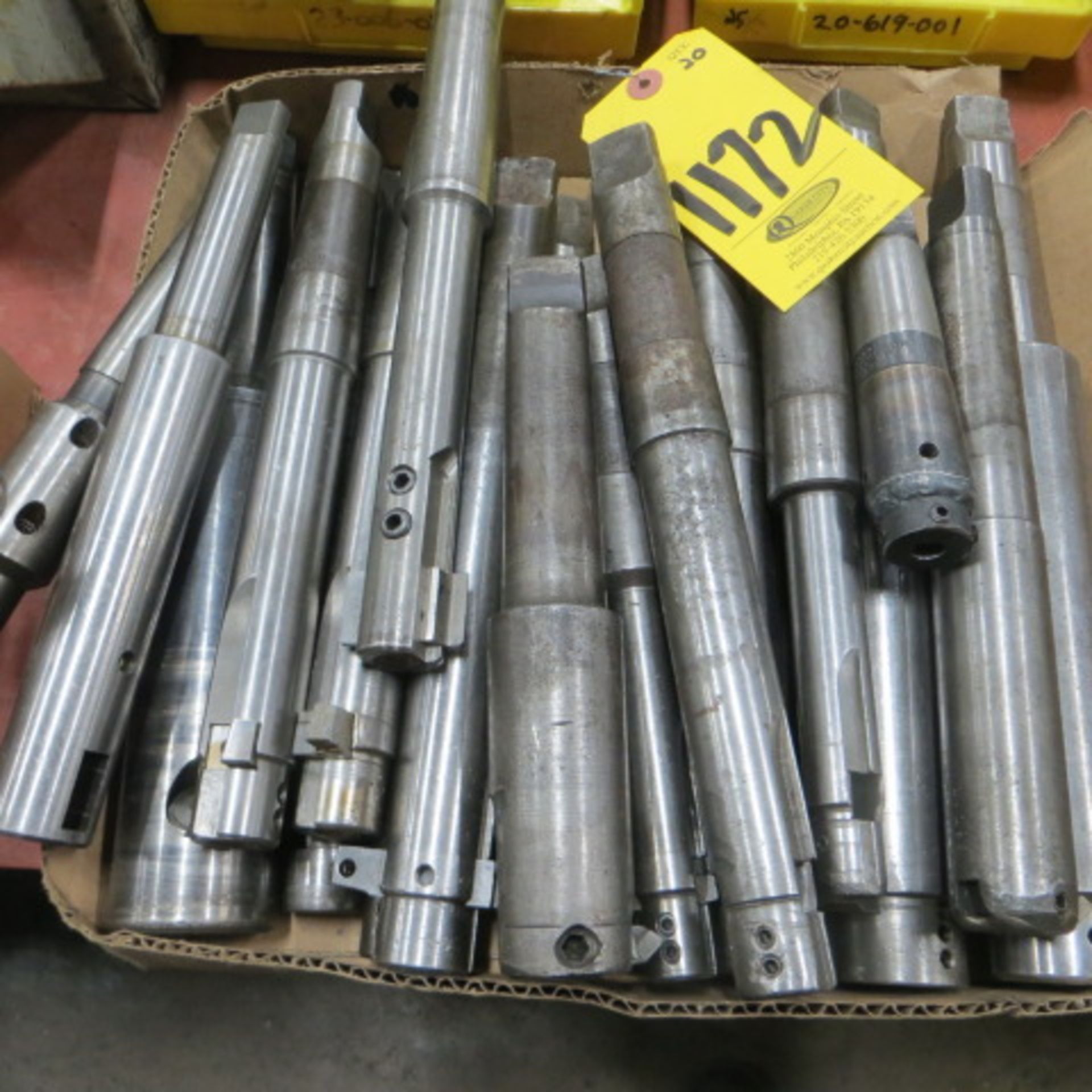 (20) MORSE TAPER SHANK BORING BARS