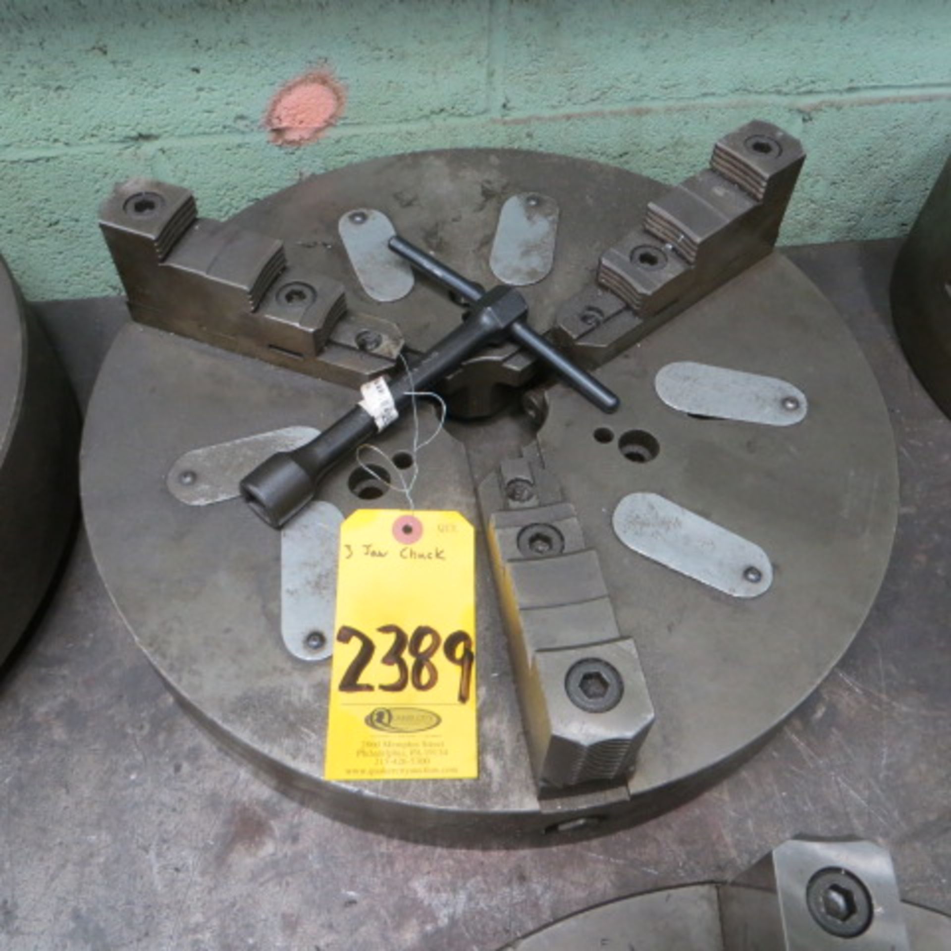 16 IN 3-JAW CHUCK