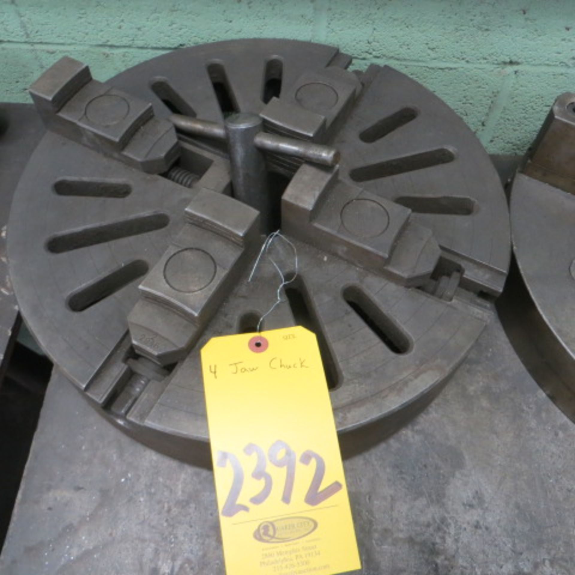 16 IN 4-JAW CHUCK