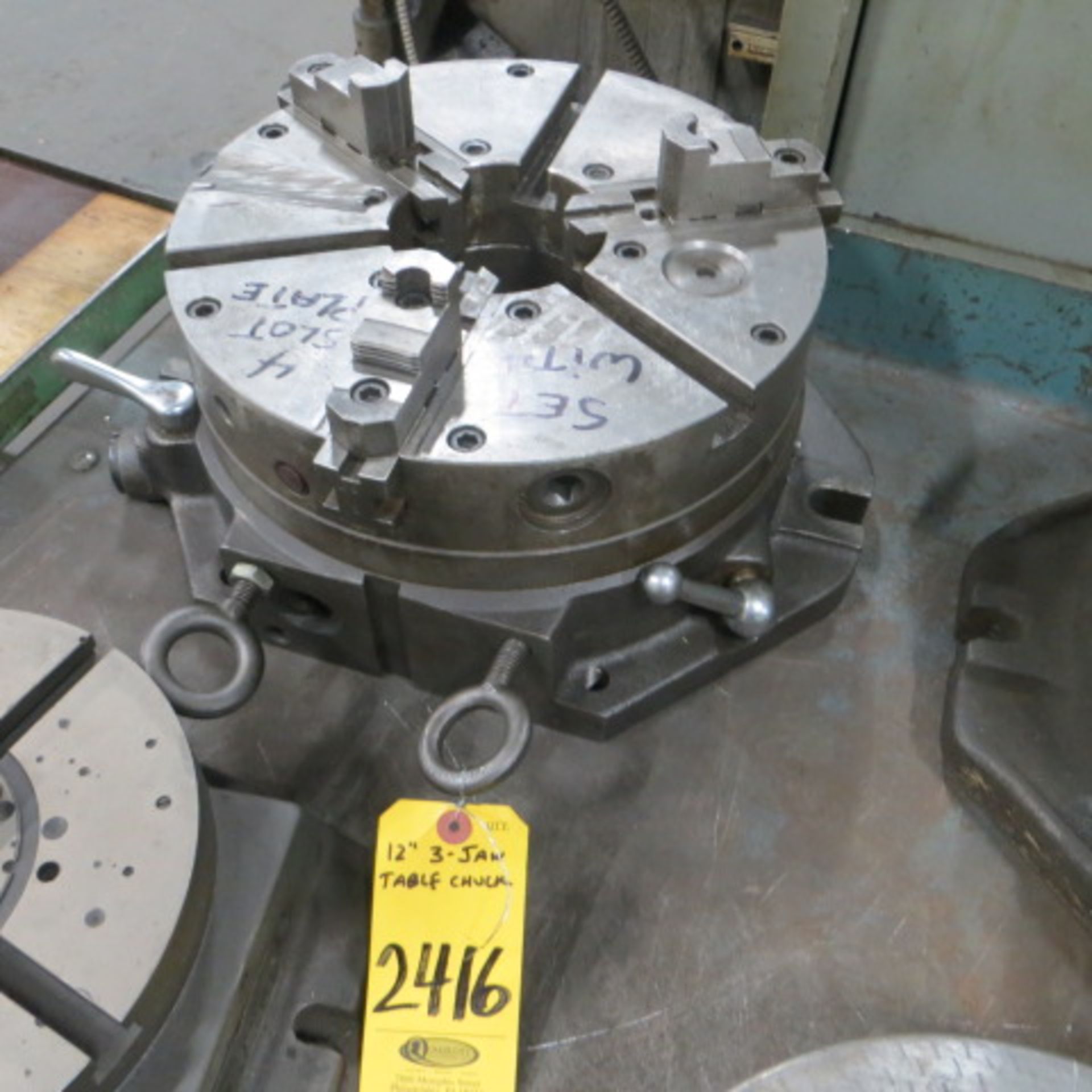 12 IN 3-JAW ROTARY CHUCK