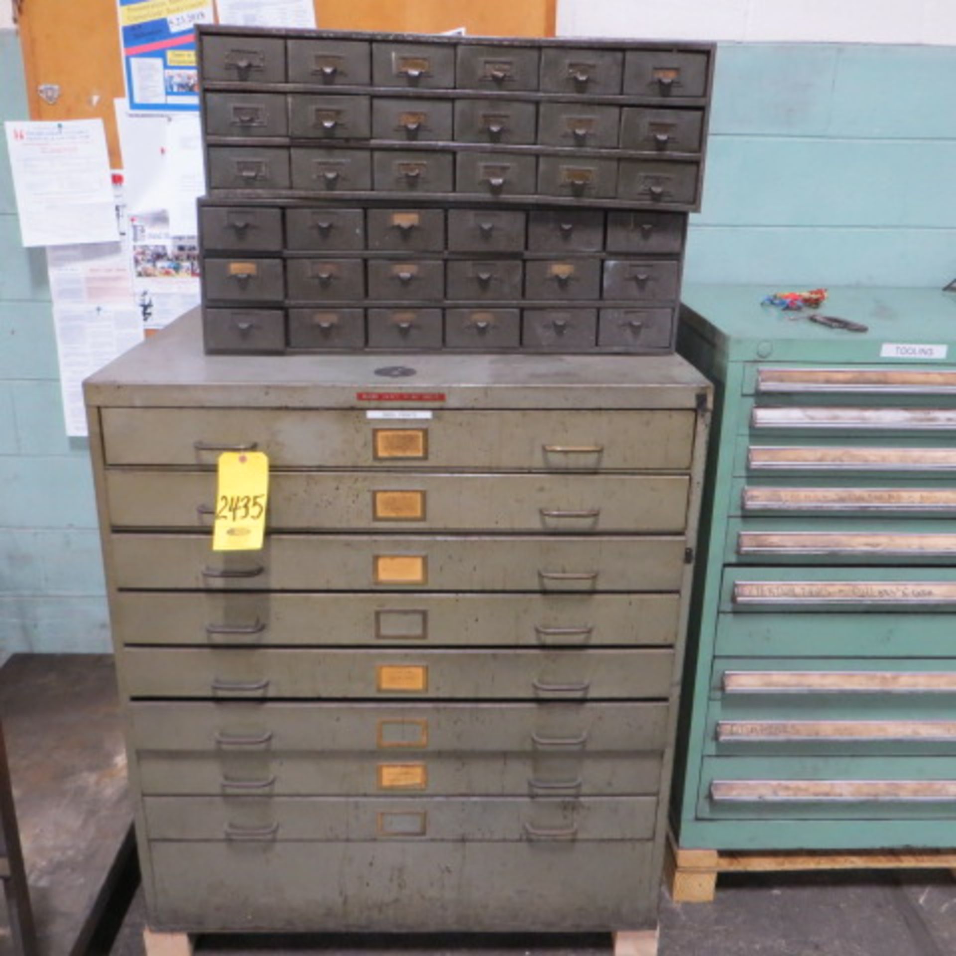 8 DRAWER CAB & PARTS CABINETS