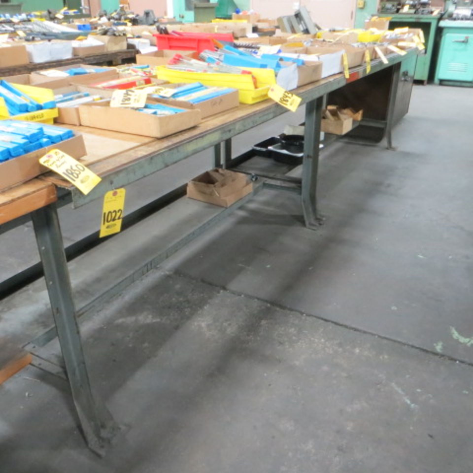 (2) 6 FT WORK BENCHES