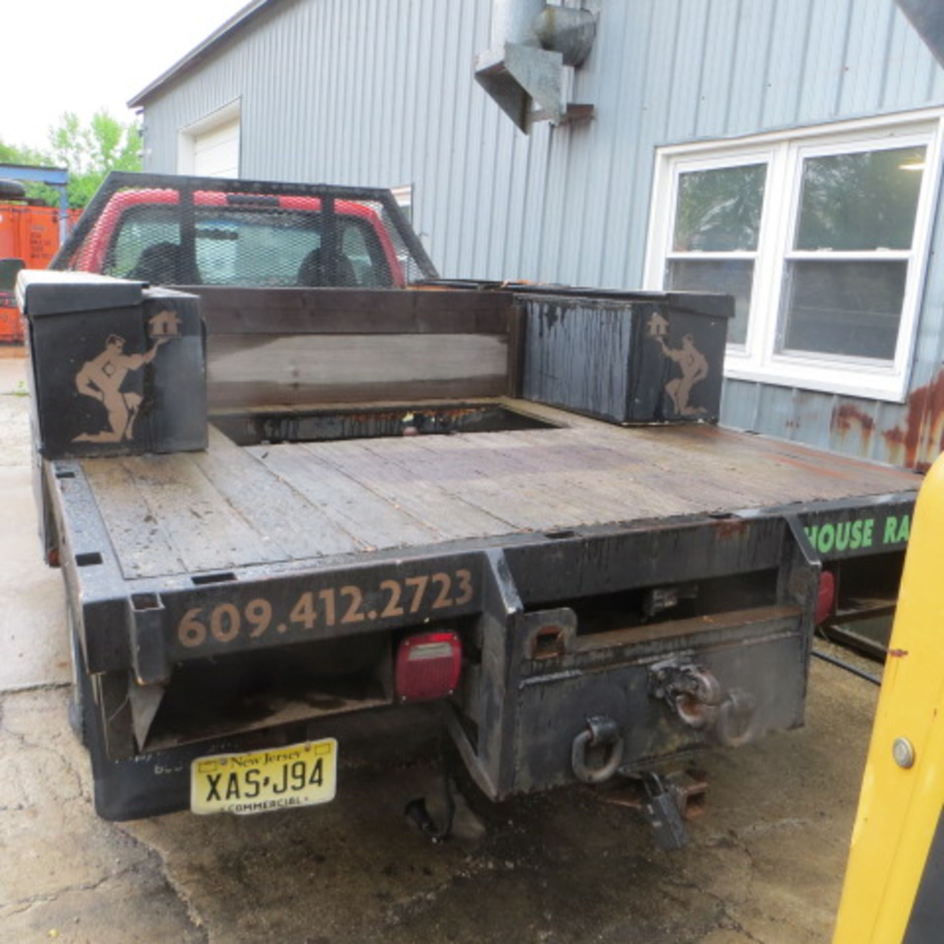 2002 FORD F-450 XLT Super Duty Power Stroke V8 Diesel Dually Stakebody Truck, Gooseneck Bed Hitch - Image 4 of 7