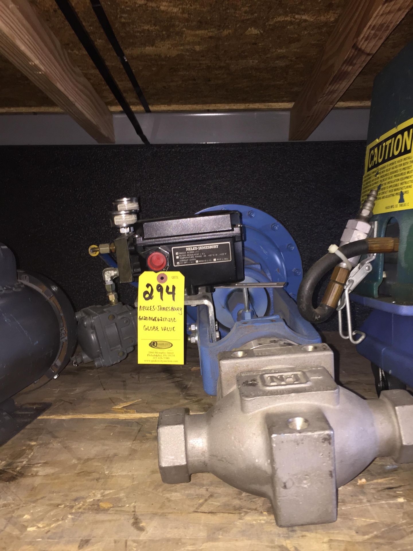 Nelles-Jamesbury G120DGE62ED23C Globe Valve