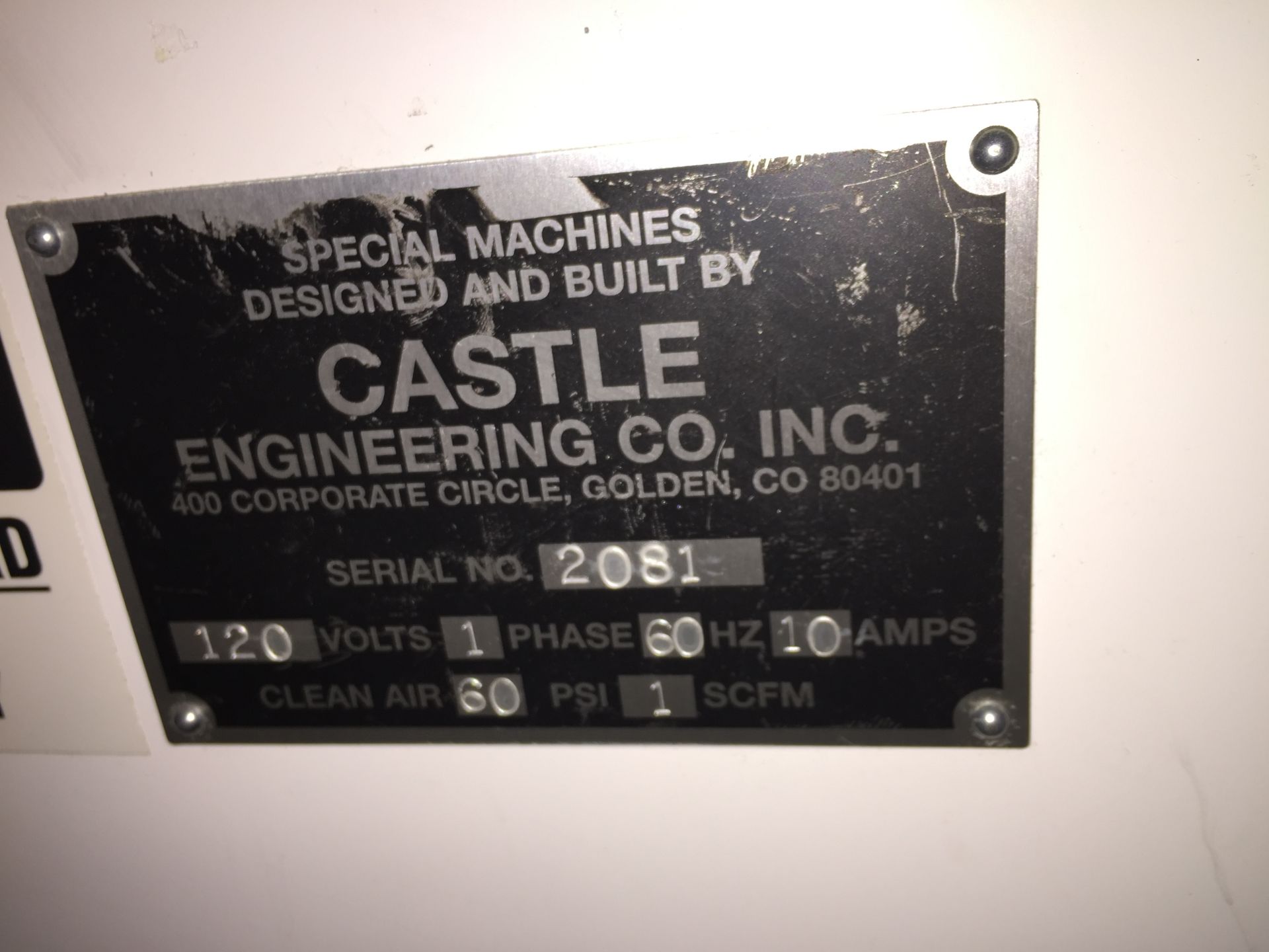 Castle Engineering Custom Tube Cutter - Image 2 of 2