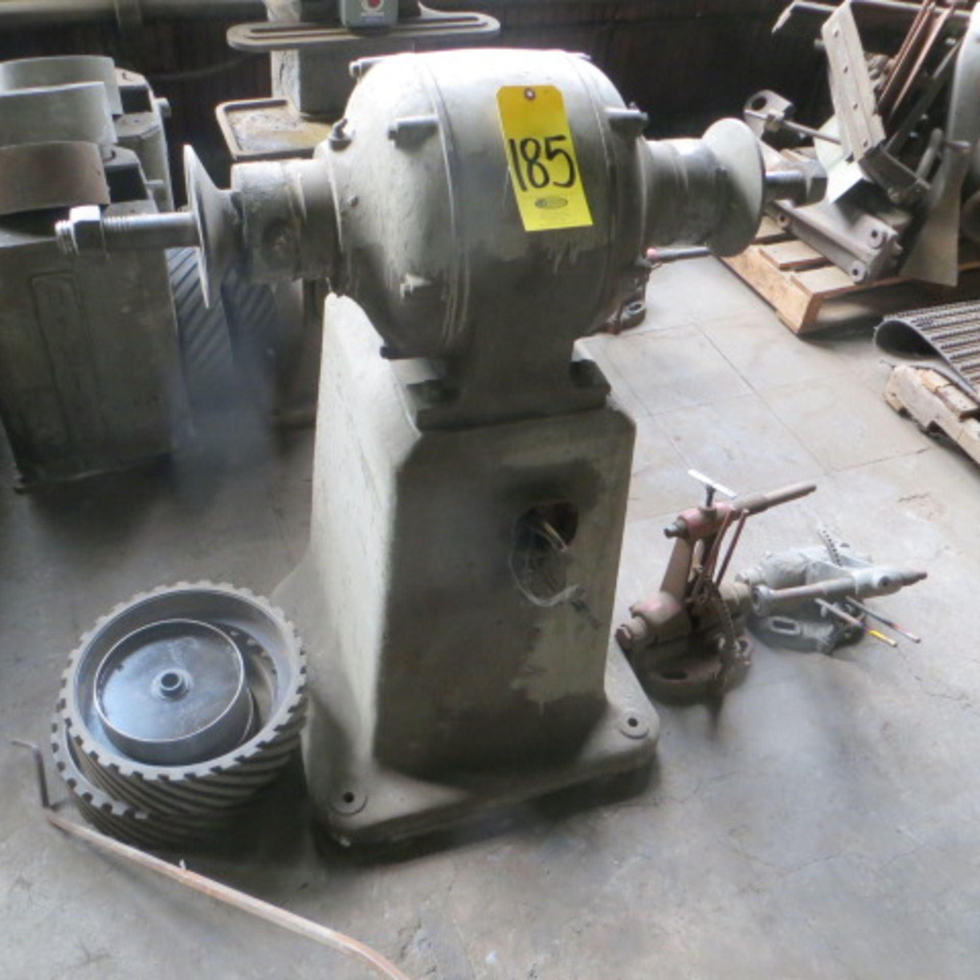 DBL END POLISHER W/ BACKSTAND