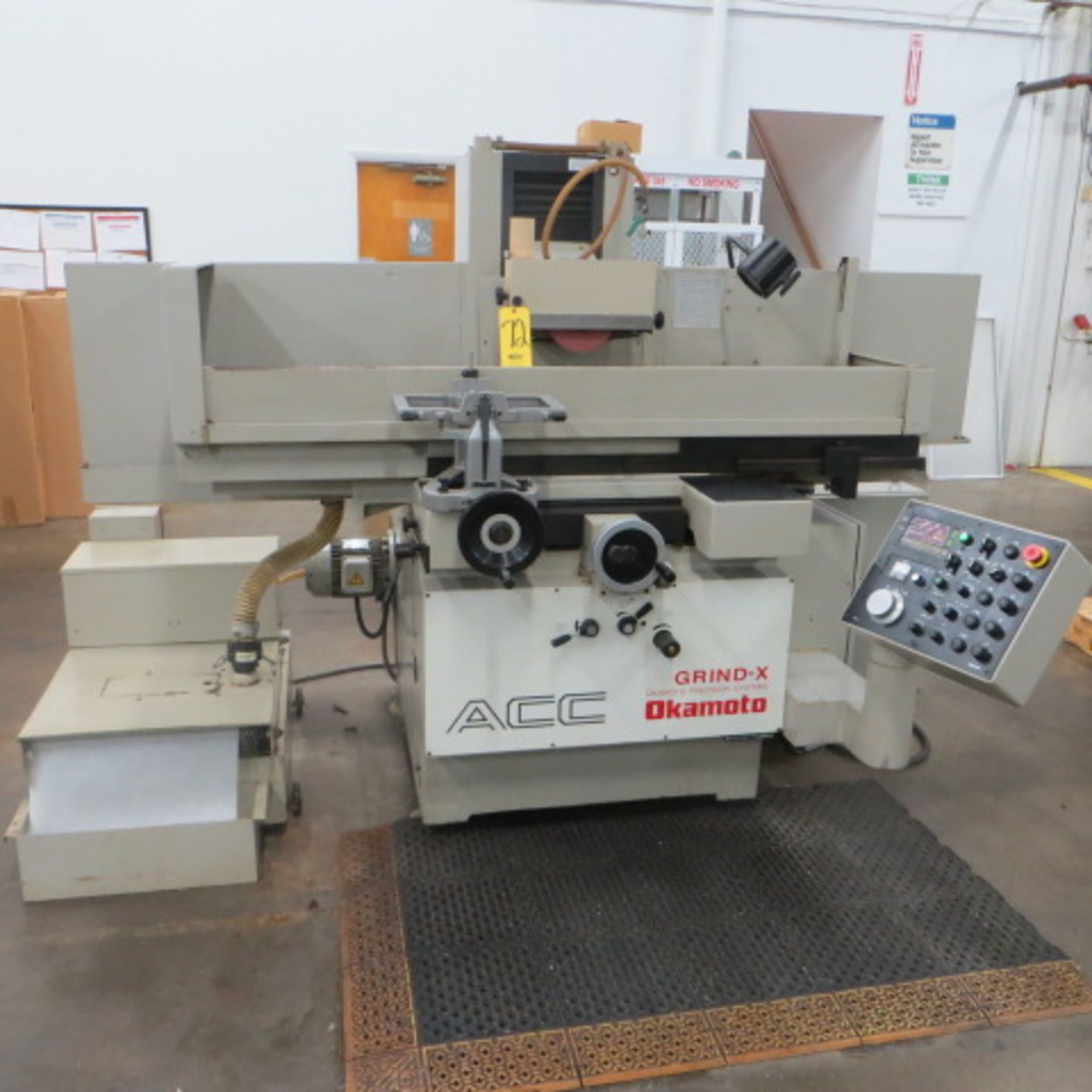 2001 OKAMOTO ACC 1224DX GRIND-X AUTOMATIC HYDRAULIC SURFACE GRINDER S/N 14865...