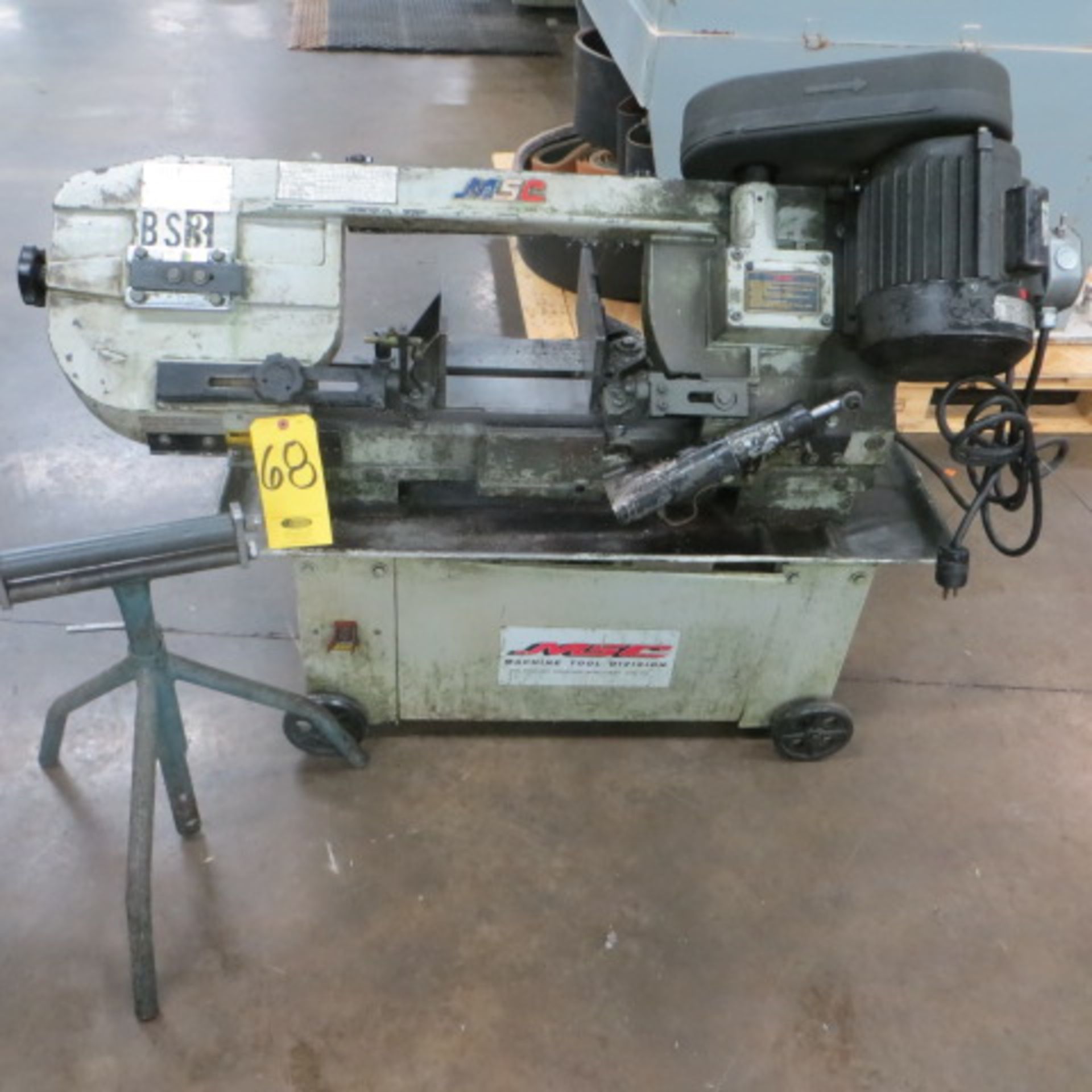 MSC 09518879 HORIZONTAL/VERTICAL PORTALE BAND SAW, 7 IN X 12 IN