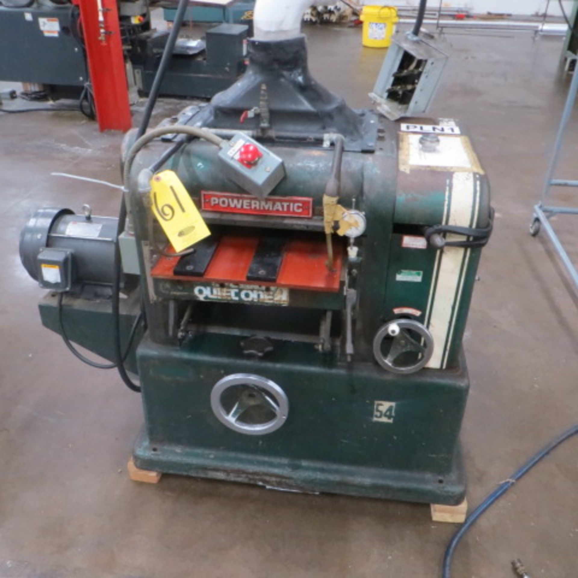 POWERMATIC 15 IN PLANER, 5 HP