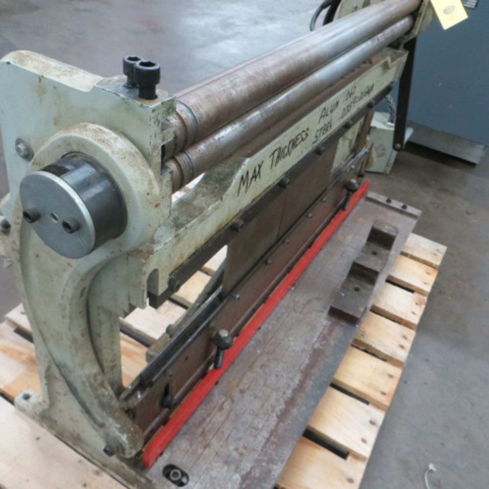 30 IN COMBO PINCH ROLLER/BRAKE/SHEAR, BELIEVED TO BE A JET-ROLL NEEDS BLOCK - Image 2 of 2