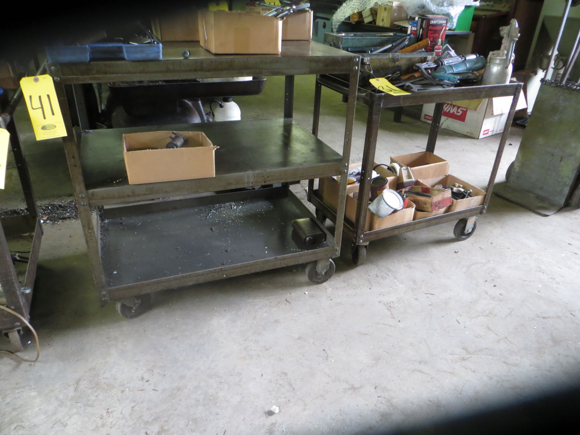 (2) SHOP CARTS