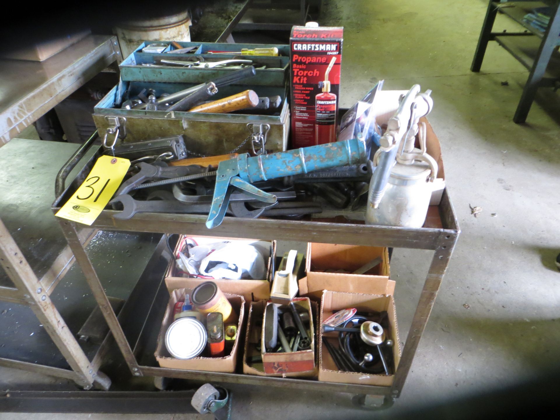 CART OF TOOLS(CART NOT INCLUDED)