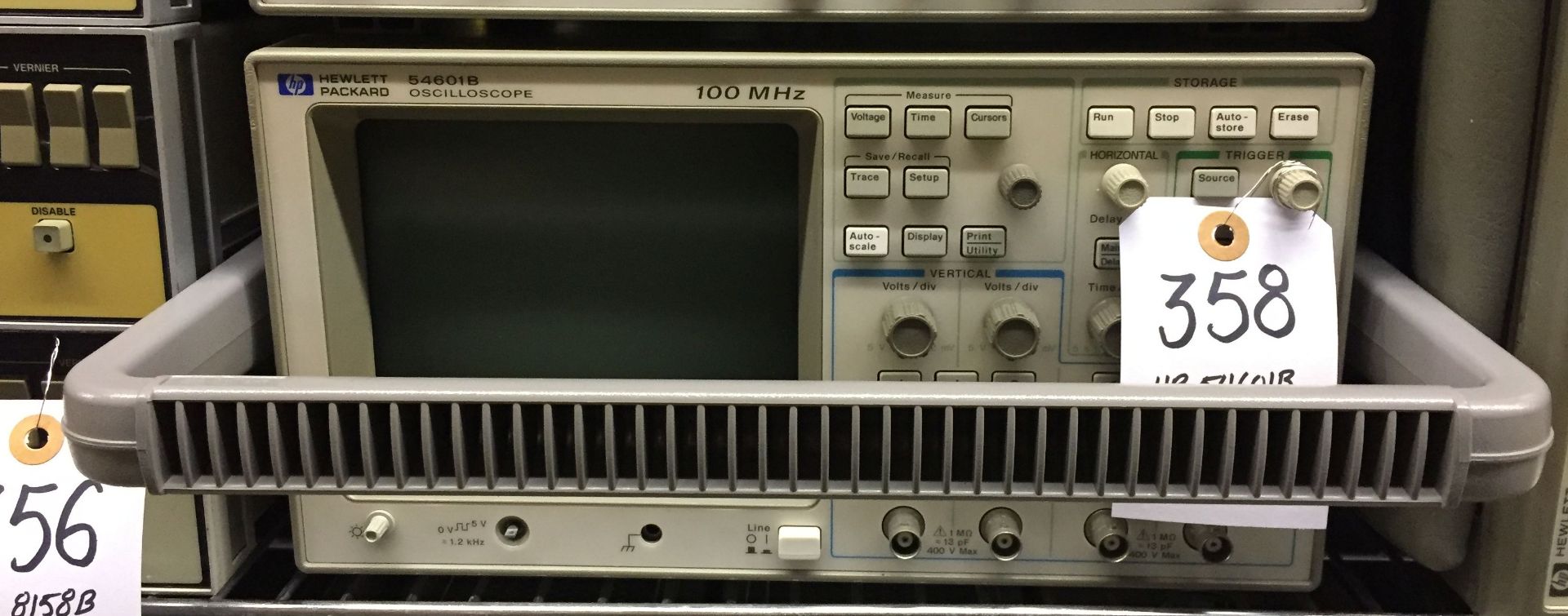 HP 54601B 100 MHz, 4 Ch Oscilloscope