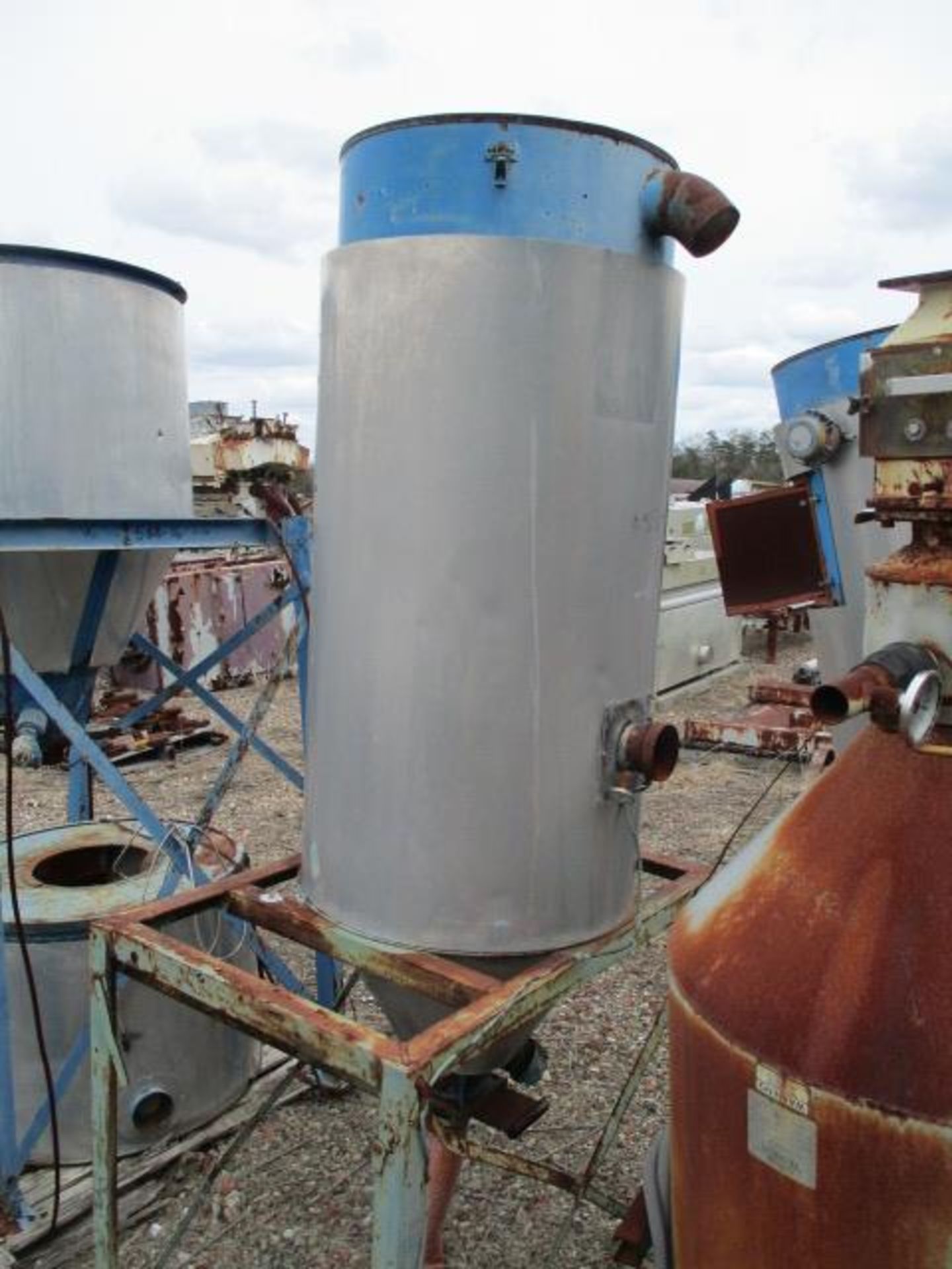 Thoreson McCosh drying hopper. 30" diameter chamber X 54" straight side