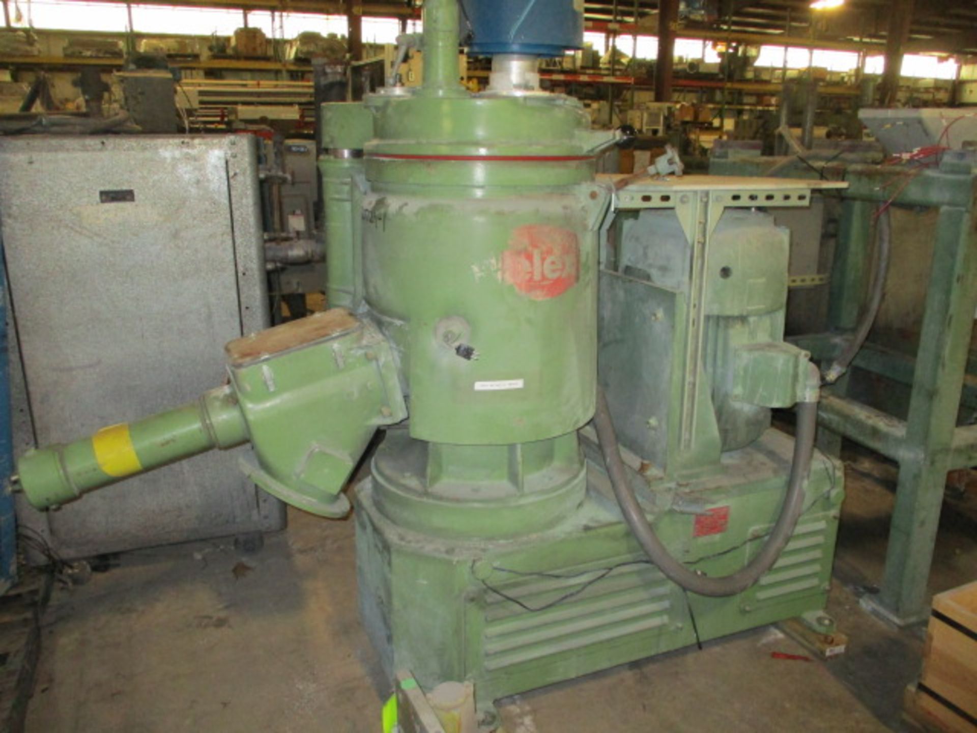 100 liter Welex/Papenmeier model TSAHK100 high intensity mixer.