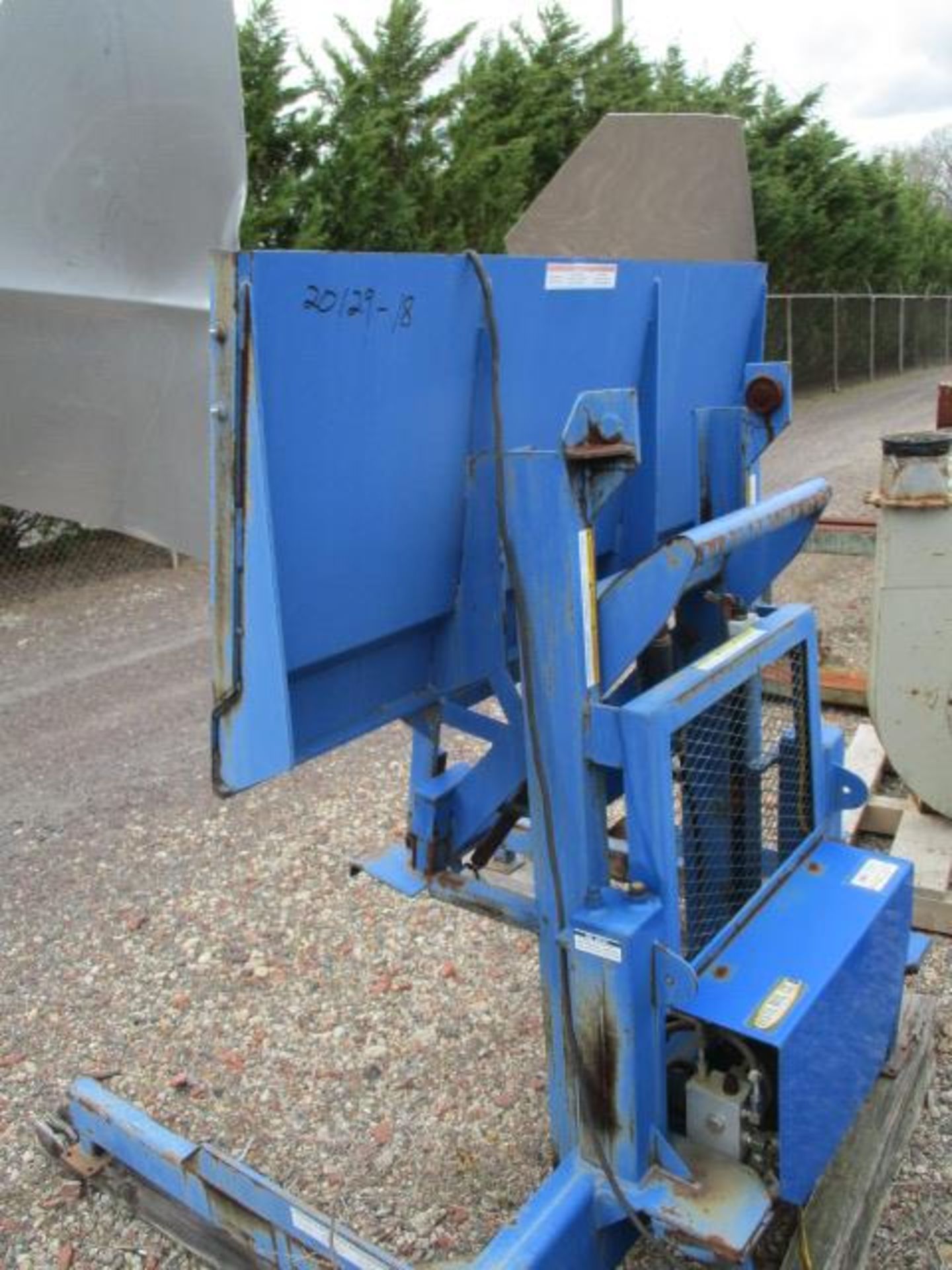 Vestil Manufacturing corp tote cart dumper, new 2003. Model JMD-1000-48/SP