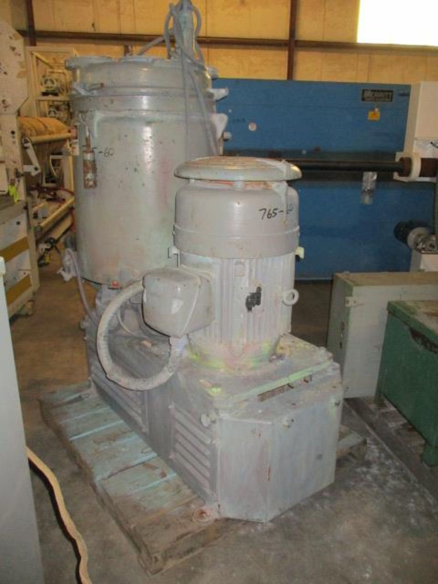 200 liter Gunther Papenmeier model TSAHK200 high intensity mixer