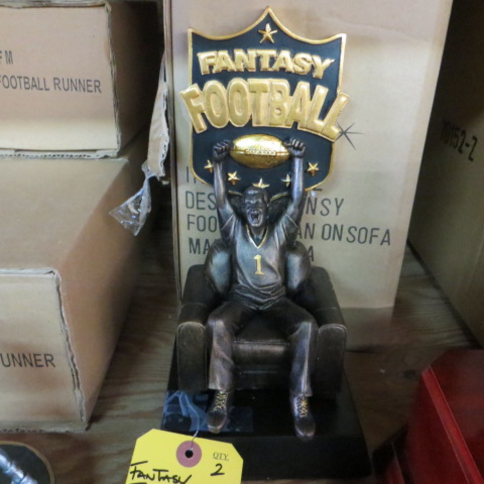FANTASY FOOTBALL TROPHIES (2) - Image 2 of 2