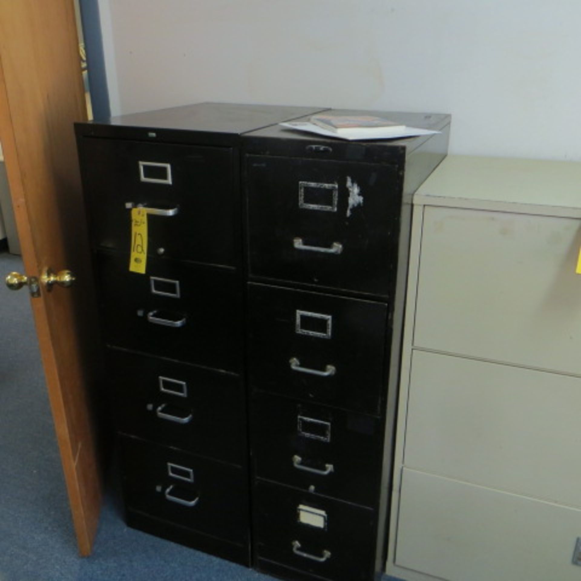 (3) 4-DR LGL & (1) 4-DR LTR FILE CABS