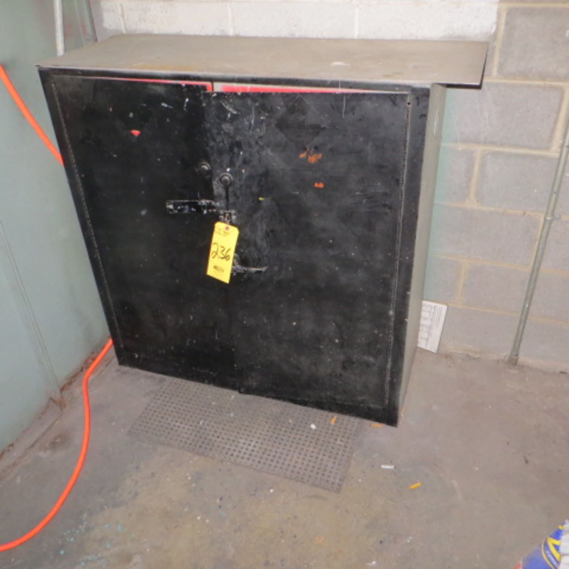 DOUBLE DOOR FLAMMABLE PROOF CABINET - Image 2 of 2