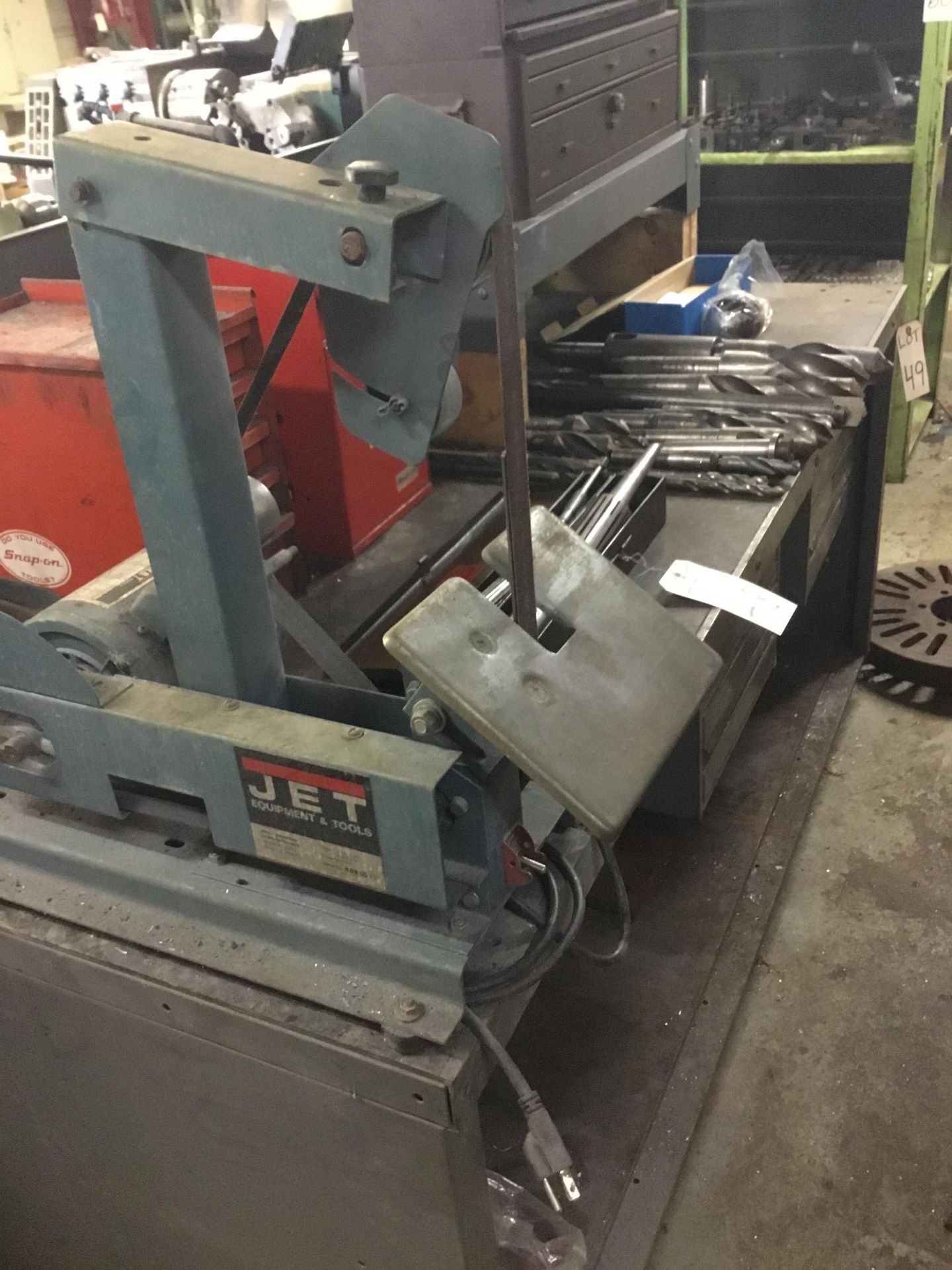 Drills, Tool Box, Jet 1" Vertical Sander