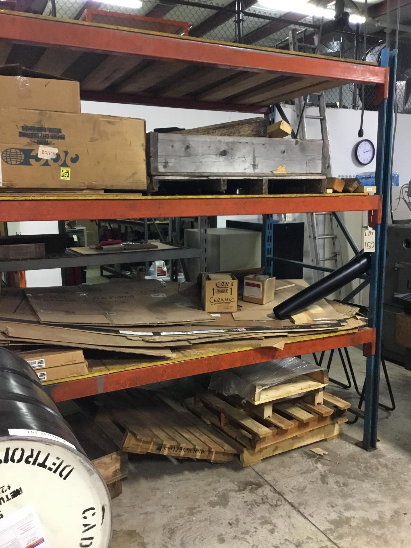 1 Section Pallet Rack