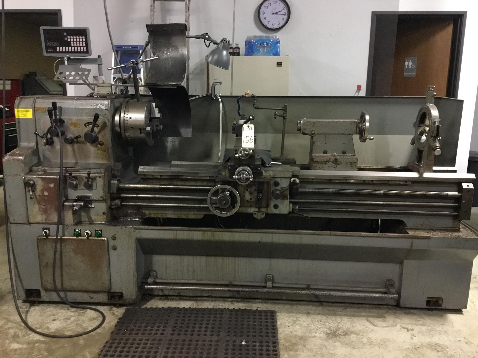 Yam Madine Gap Bed Lathe Model 2260 G, 12" Chuck Swing 12" Bed 12"x62" Steady Rest,SDS6-2V 2Axis