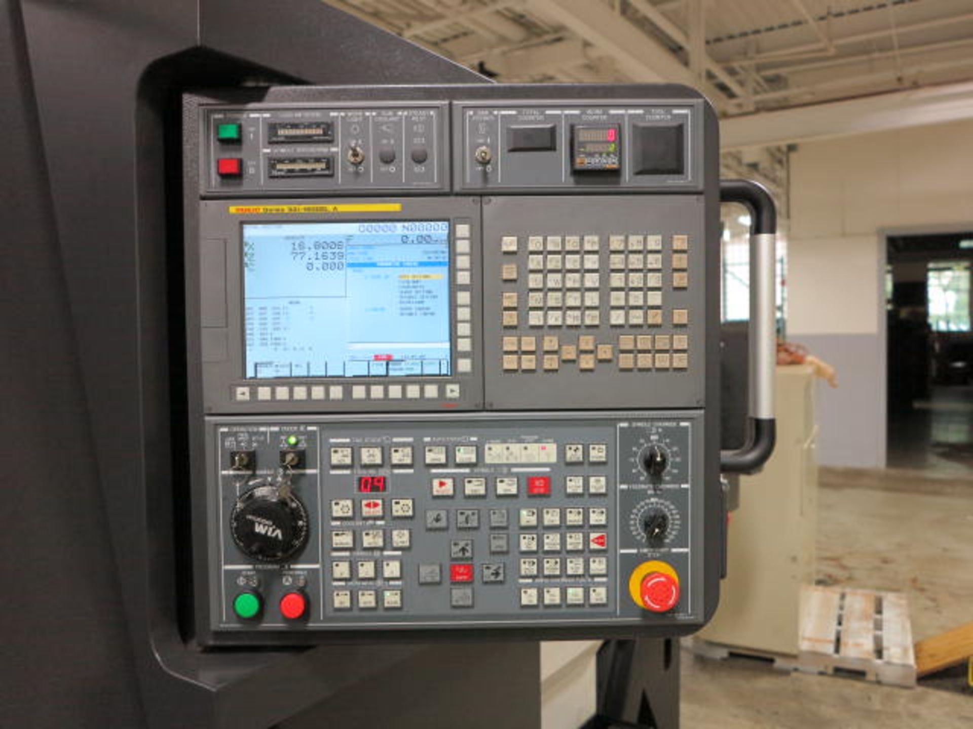 Hyundai L400LMC 3 Axis Turing Center; Fanuc Series 32i Model A Controls, Programmable Tail Stock, - Image 3 of 7