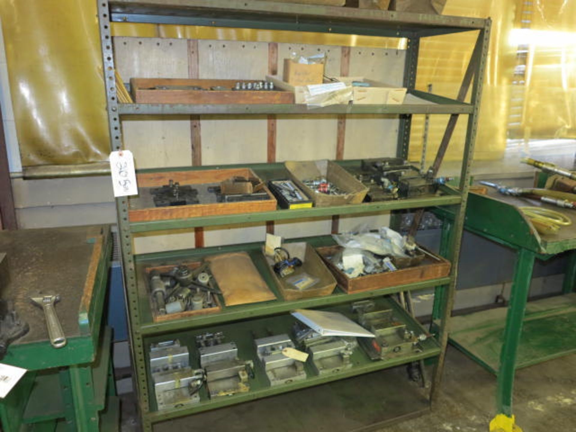 Rack of Air Feeds and Parts