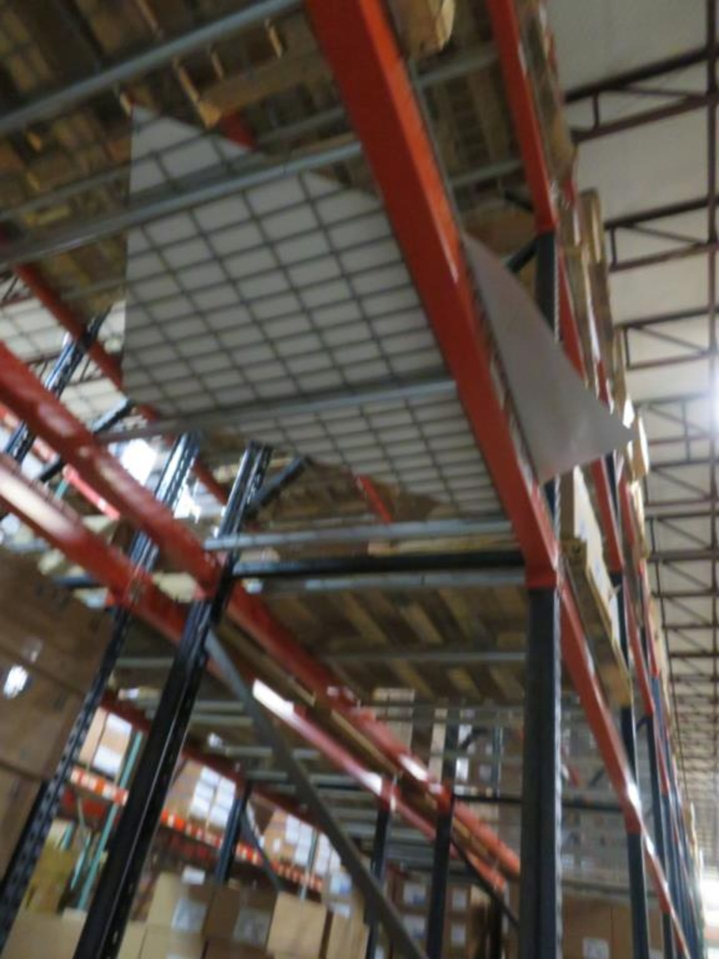 Mecalux Pallet Racking 20 uprights 3"x 2 1/2", 42" wide and 20' tall, 144 beams 4 1/4" x 2 1/2" & 8' - Image 6 of 10