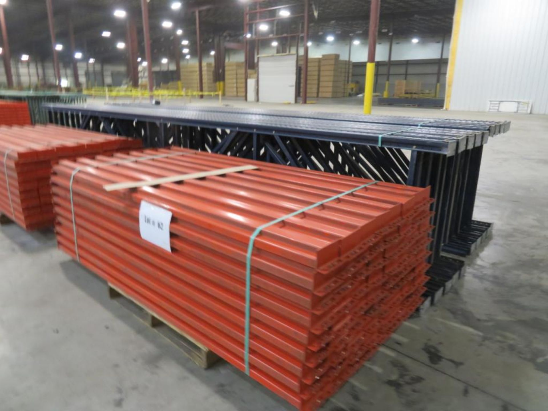 Mecalux Pallet Racking 20 uprights 3"x 2 1/2", 42" wide and 20' tall, 144 beams 4 1/4" x 2 1/2" & 8' - Image 10 of 10