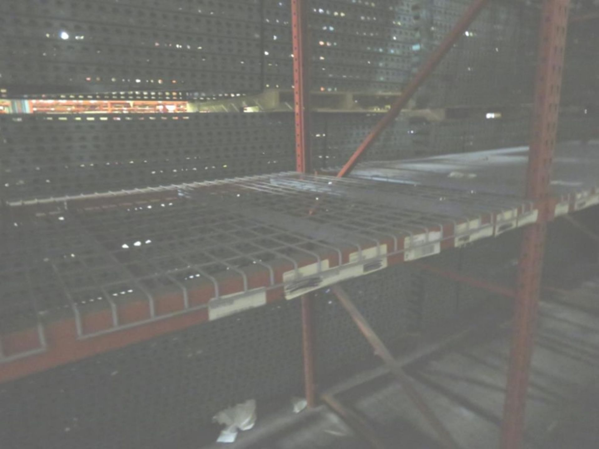 Paltier pallet racking 8 uprights 48" wide and 18' tall, 11 uprights 48" wide and 16' tall, 120 - Image 6 of 6