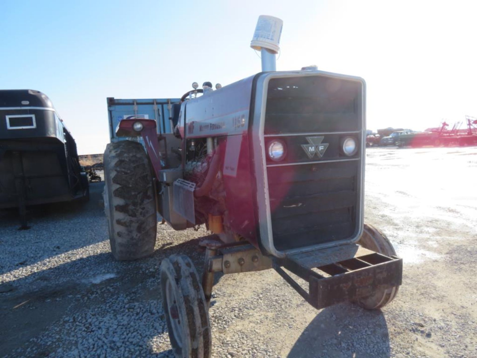 Massey Ferguson 1155 pulling tractor runs - Image 6 of 24