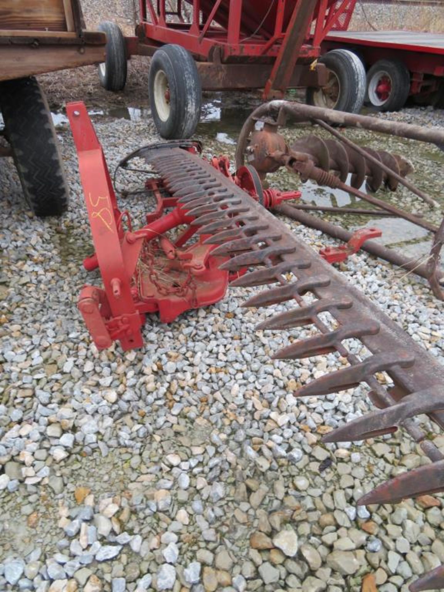 du-all front end loader for tractor w bucket and 3pt bale spear