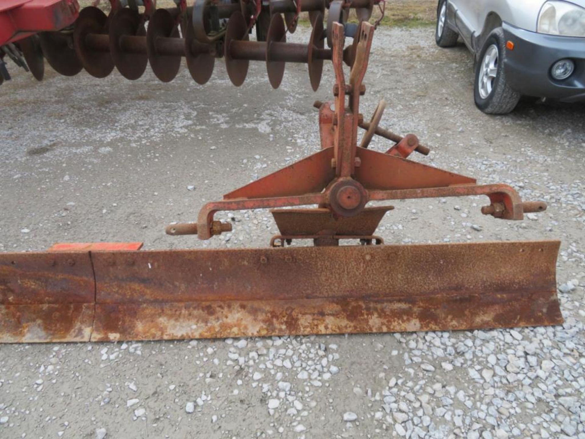 Allis Chalmers Oxnard Blade 6ft w/18" extensions, 3pt hitch