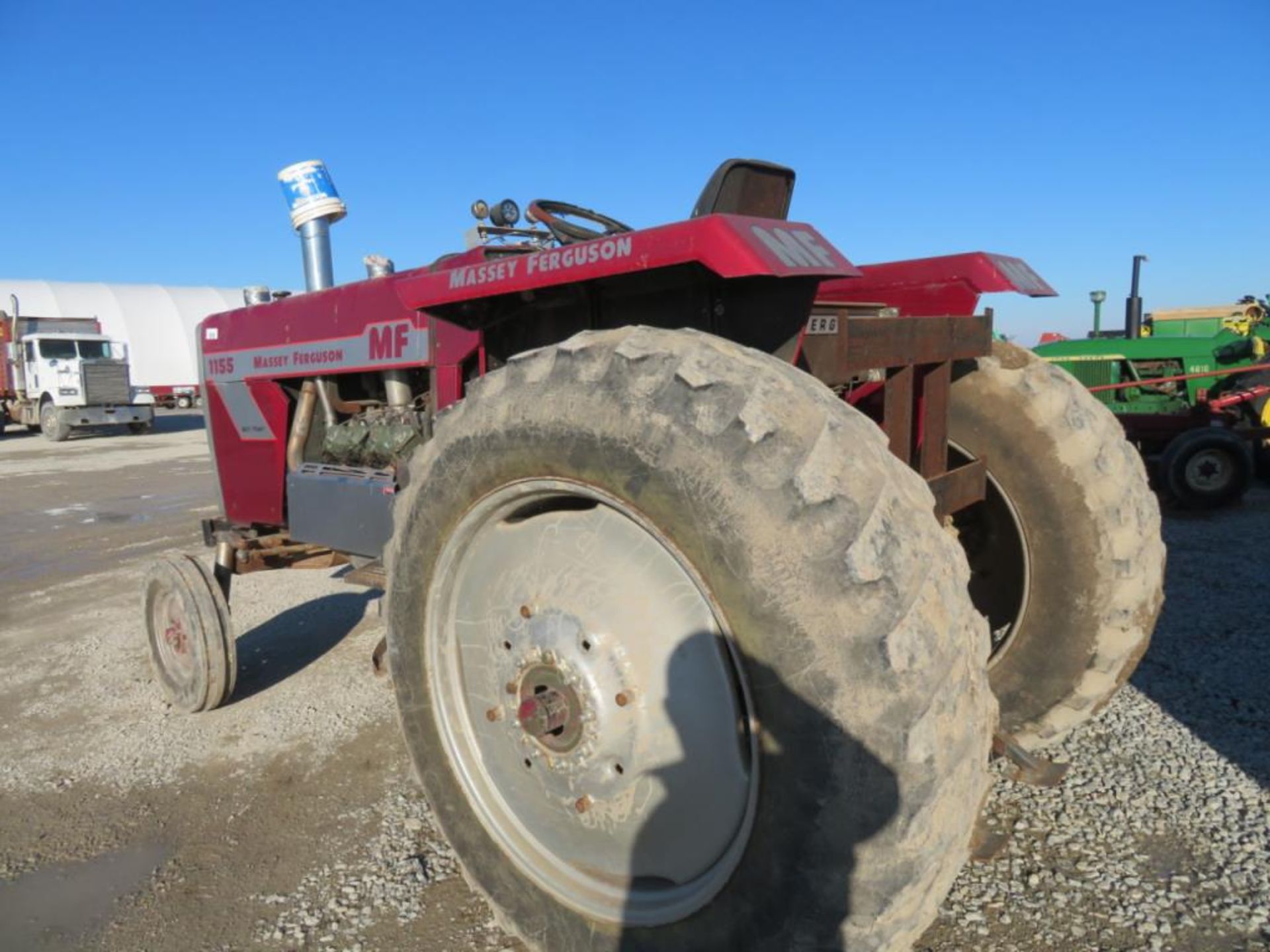 Massey Ferguson 1155 pulling tractor runs - Image 13 of 24