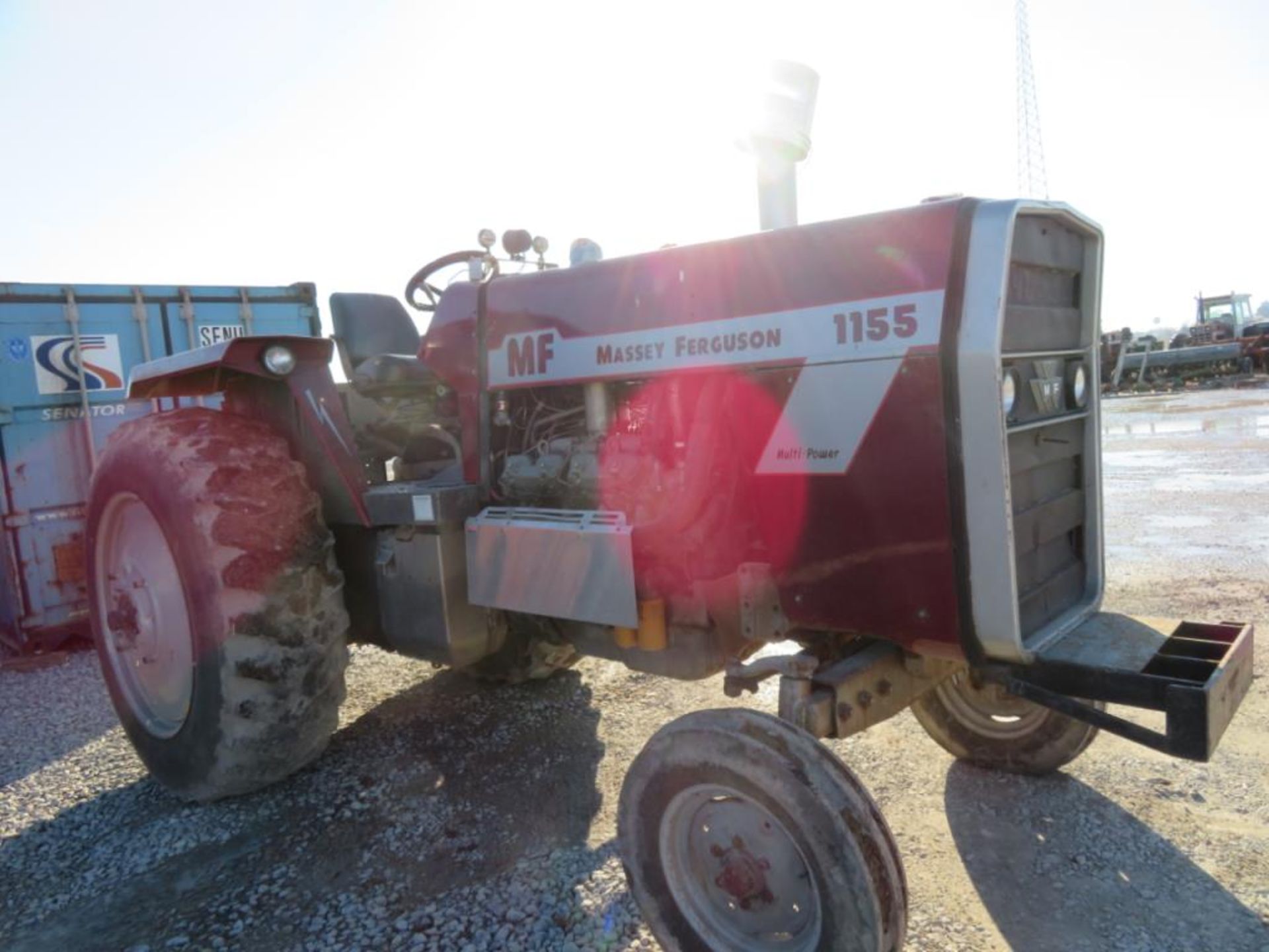 Massey Ferguson 1155 pulling tractor runs - Image 7 of 24