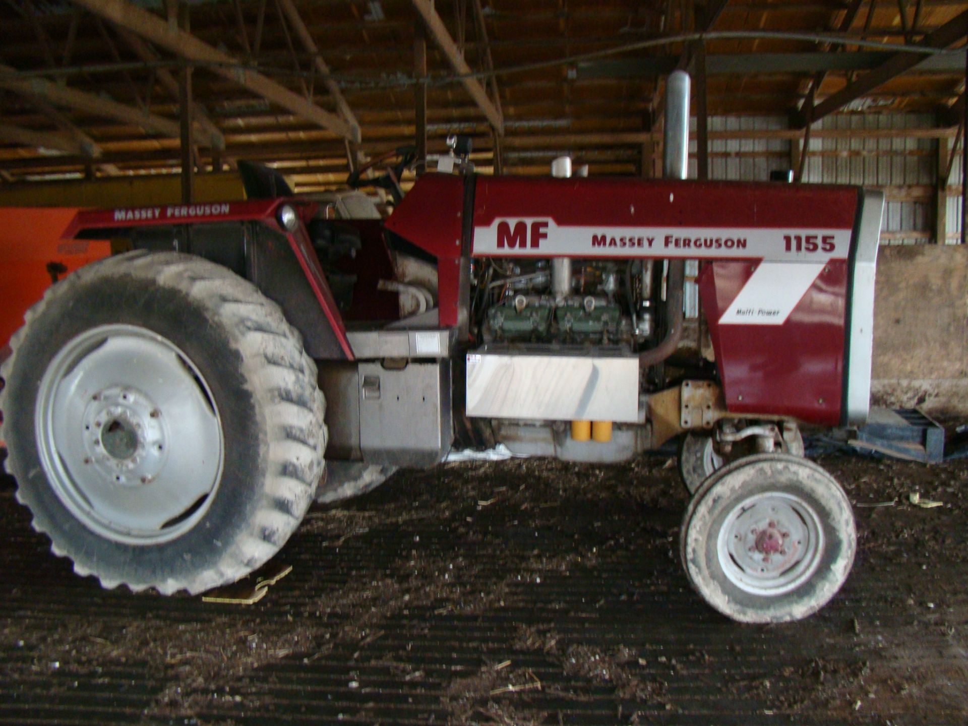 Massey Ferguson 1155 pulling tractor runs - Image 16 of 24