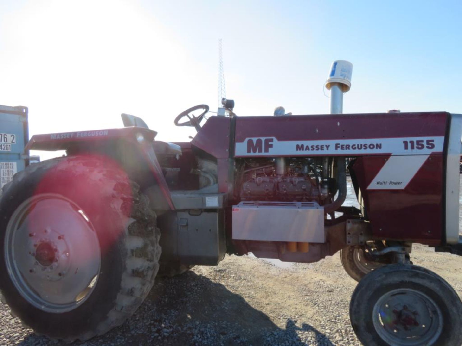 Massey Ferguson 1155 pulling tractor runs - Image 8 of 24