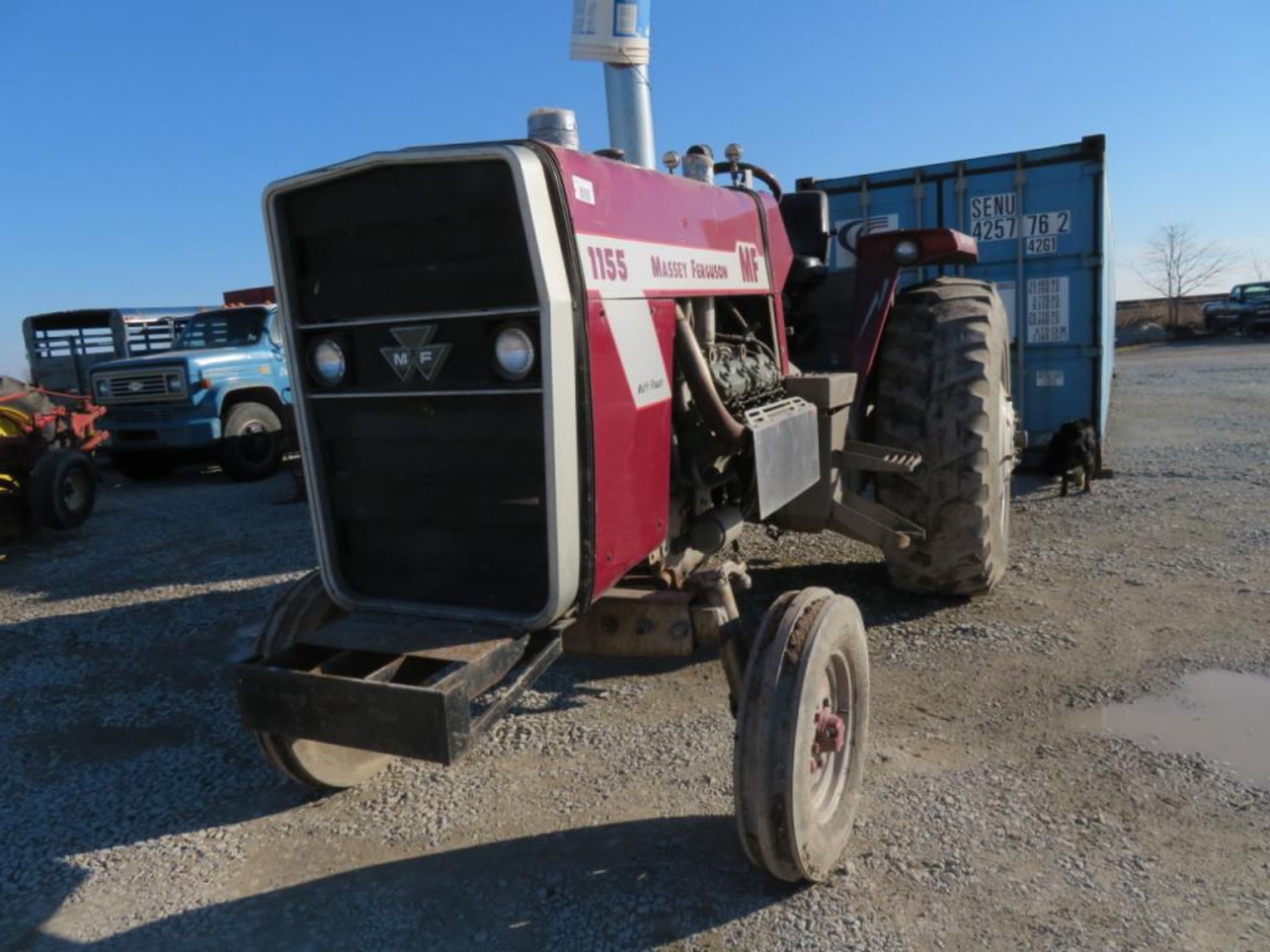 Massey Ferguson 1155 pulling tractor runs - Image 4 of 24