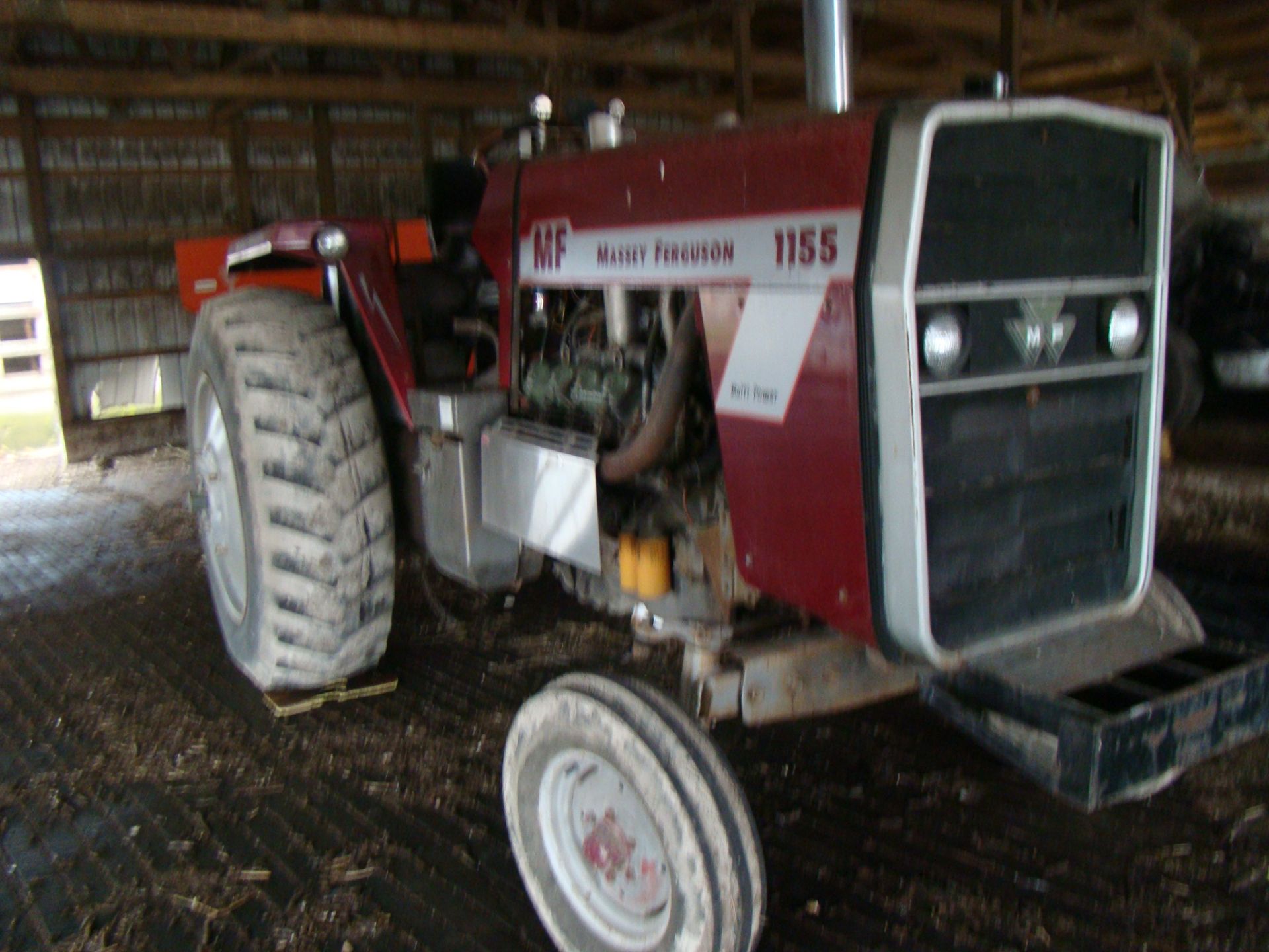 Massey Ferguson 1155 pulling tractor runs - Image 23 of 24